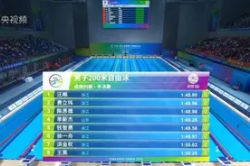 8个决赛选手，7个来自浙江！一张图，告诉你浙江游泳有多强图片