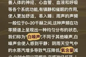 下雨天为什么睡得更香图片