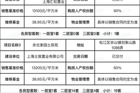 共98套！松江区共有产权保障住房房源正在公示图片