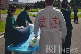 直升机空中转运，98分钟跨越400多公里，车祸患者顺利返汉救治图片
