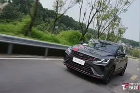 四出真实排气运动气息拉满，吉利新缤越SUV试驾图片