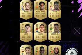 FIFA22速度评分最高球员：姆巴佩首位，特劳雷、戴维斯并列第二图片