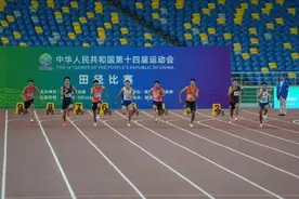 飞人苏炳添，全运会9秒95夺冠图片