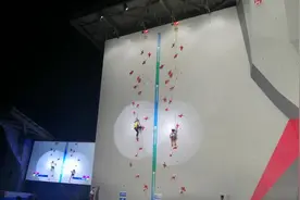 15米，6秒74！她成了世界上爬得最快的攀岩女选手图片