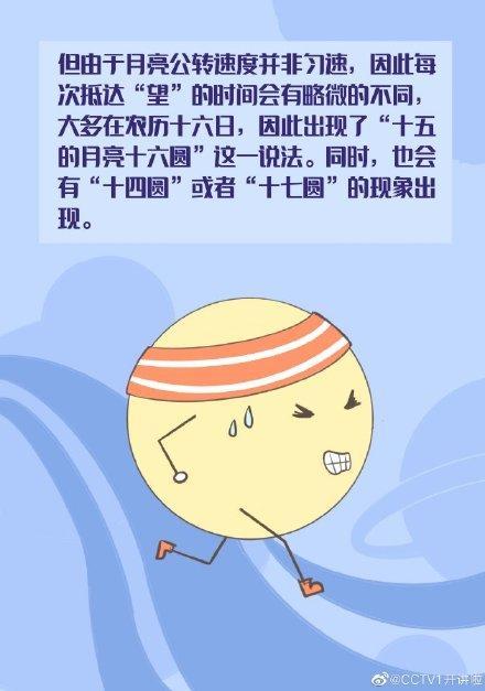 为什么十五的月亮十六圆？