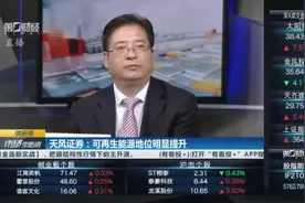 天风证券：可再生能源地位明显提升|微研报视频封面