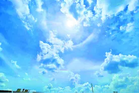 日晕+环地平弧，两种天象奇观同时造访！南宁人又开始朋友圈摄影大赛了图片