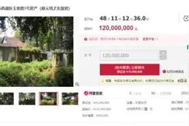 1.2亿！杭州这座“危房”即将拍卖，它的身世大有来头图片