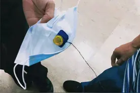 口罩中有玄机！南宁两人驾考科目三作弊被查图片