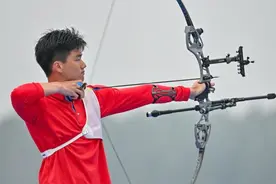 全运会｜男子射箭反曲弓个人决赛：吉林队选手魏绍轩夺冠图片