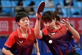 全运会-乒乓球女子双打1/8决赛：辽宁队组合王艺迪/陈幸同晋级八强图片