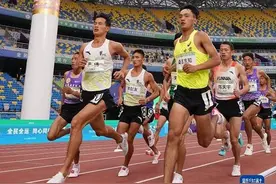 全运会-田径男子5000米决赛：西藏队选手多布杰获得冠军图片