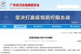 东莞报告1例H5N6病例！还能放心吃鸡吗？图片
