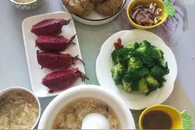 #名厨汁味，圆中秋美味#开花红枣馒头图片