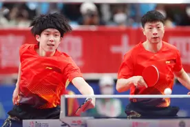 全运会 | 乒乓球男双四强出炉 北京队两对男双组合携手晋级图片