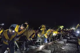 还建益湛线“入驻”永州站；湘桂永州扩能项目全线开通进入倒计时图片