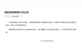 突发！涉嫌违法犯罪，海航集团董事长陈峰被采取强制措施！创业28年股权将清零，其子仍担任总裁图片