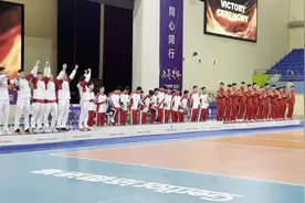 苦战五局！山东青年男排蝉联全运会男子排球20岁以下组冠军图片