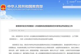 学者谈艺考改革｜清华大学美术学院院长鲁晓波：“高中成绩不好，才去学艺术”的观点该改了图片