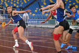 全运会-田径男子4x400米接力决赛：四川队获得冠军图片