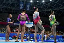 全运会-体操女子个人全能决赛：广西队选手韦筱圆获得冠军图片