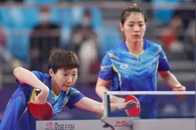 王曼昱再胜孙颖莎晋级全运女双决赛，将对阵王艺迪/陈幸同图片