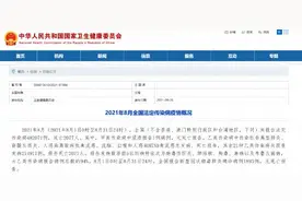 国家卫健委：8月全国共报告法定传染病482071例 死亡2077人图片
