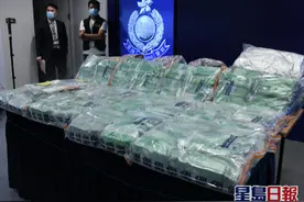 香港警方破获今年最大宗冰毒案，检获毒品约200公斤市值1.32亿港元，一男子被拘捕图片