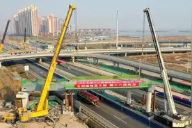 天津首座全预制装配式桥梁将完工，此地已成全国绿建最密集地区图片