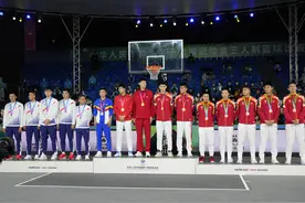 三人制篮球——男子成年组决赛：联合队夺冠图片