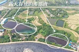湖北孝感垃圾焚烧规划项目建设滞后，填埋场渗滤液大量积存图片