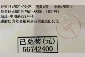 5674万！上海一市民喜中“快乐8”单票最高奖金视频封面