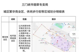 三门峡市烟草专卖局城区烟草制品零售点合理布局规定（征求意见稿）图片