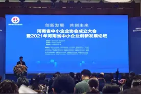 河南省中小企业协会成立，大桥石化张贵林当选首任会长图片
