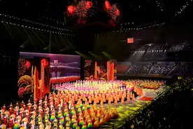 第十四届全运会闭幕式在西安举行图片