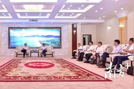 张秀洁会见中国铁建集团华南区域总部一行图片