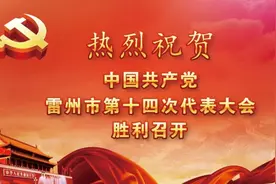 中国共产党雷州市第十四次代表大会胜利开幕图片