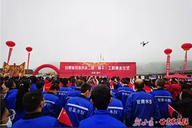 引得洮水润旱塬——写在引洮供水二期工程通水之际图片