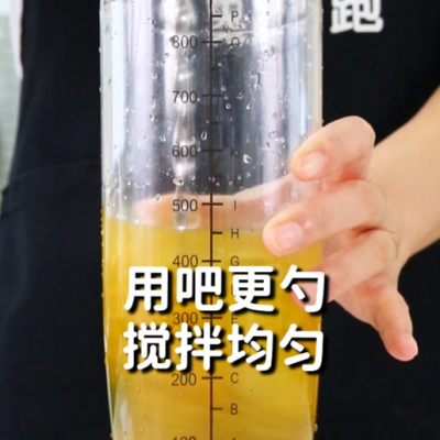 满杯百香果的做法，小兔奔跑免费奶茶饮品配方