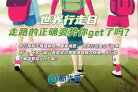 世界行走日｜走路的正确姿势你get了吗？图片