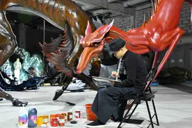 耗时9年打造60余尊巨型雕塑，当代艺术家在抖音还原《山海经》图片