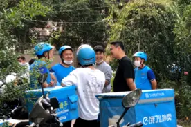 饿了么一年晋升475位蓝骑士为站长，90后郑州站长最高月入三万三图片