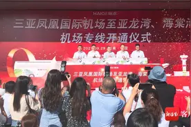 三亚凤凰机场至亚龙湾、海棠湾机场专线今日开通运营图片