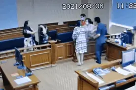 女子分得老房征收补偿款65万元，被舅舅和小姨在法院殴打图片