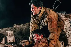《长津湖》① | 被战争“碾压”过的易烊千玺想对先辈说：谢谢，我们现在过得非常幸福图片