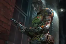 《生化危机3：重制版》吉尔《毁灭战士》mod 十分炫酷图片