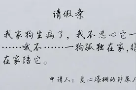 看完这些请假理由，就问你服不服图片