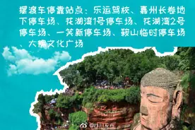 国庆游乐山大佛 十大行动“宠”你图片