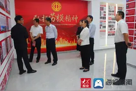 滨州市委宣传部副部长一行到博兴县总工会新时代文明实践基地调研图片