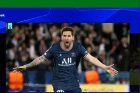 欧冠周最佳进球：梅西对曼城进球当选图片